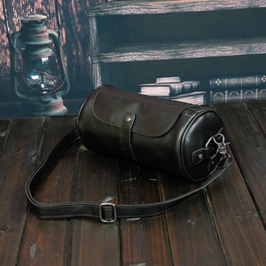 Men's Vintage Barrel Shoulder Bag