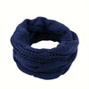 3Leaves Infinity Scarf Deep Blue