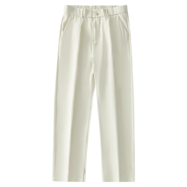 3Leaves Men Relaxed Pants White / M