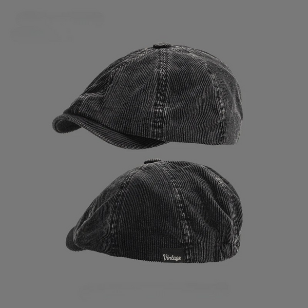 Mordane Corduroy Cap Black