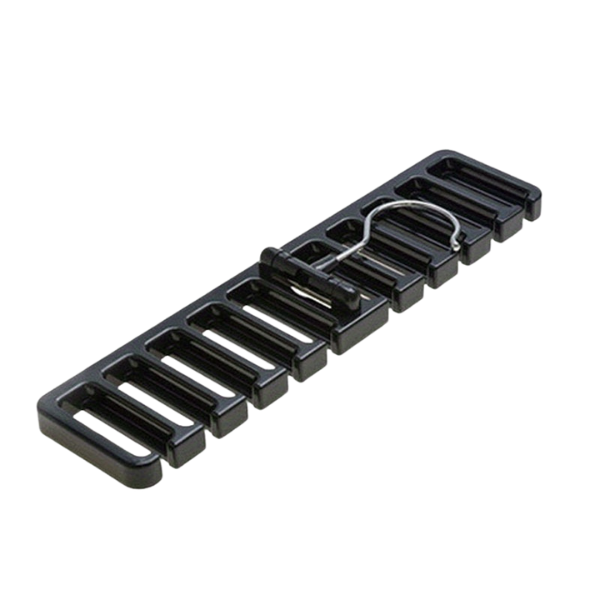 Home Essentials Belt Organizer Hanger Black