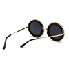 Allure Round Rhinestone Sunglasses