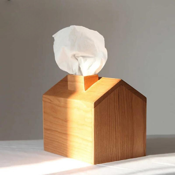 Hearthside Cozy Cabin Tissue Box