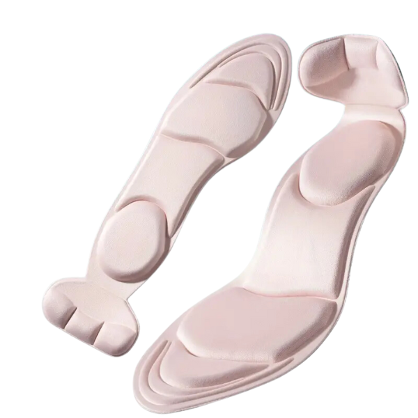 HappyStrides Memory Foam Heel Inserts Pink