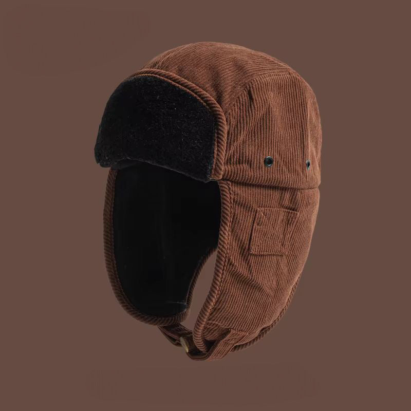 Summit Corduroy Cap Brown