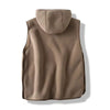 Black Oak Fleece Hooded Vest