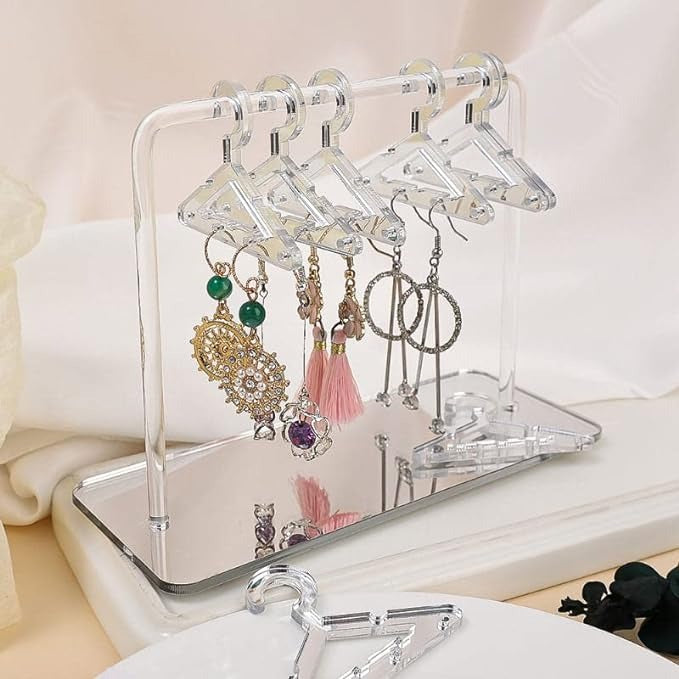 NeatNest Mini Jewelry Hangers Clear