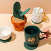 Cactus Pot Coaster Set