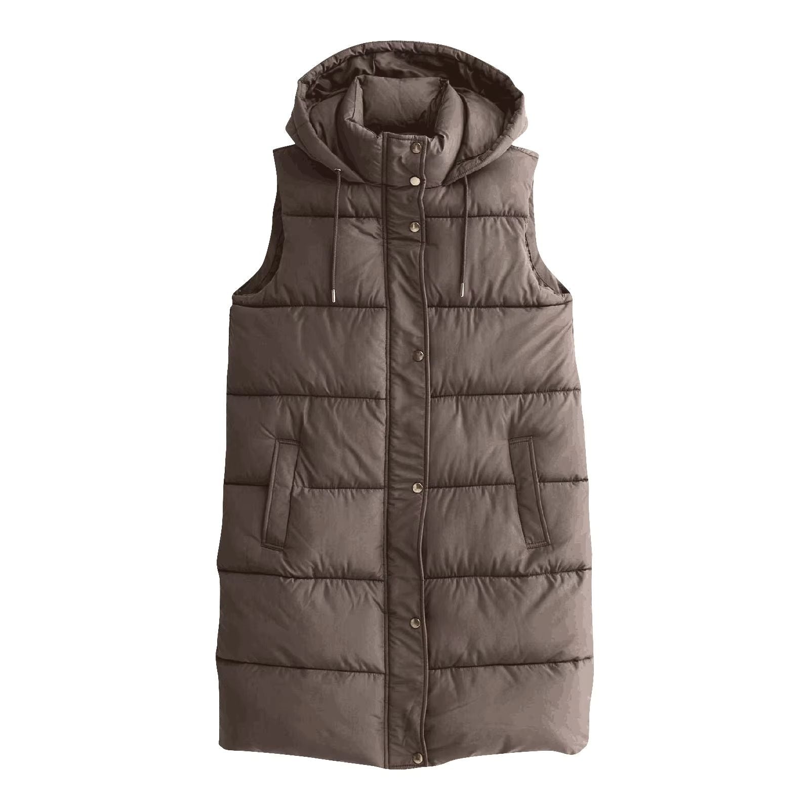 Amber Grove Vest Dark Brown / S