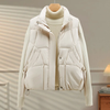 Orvia Puffer Vest White / S