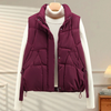 Orvia Puffer Vest Red / S