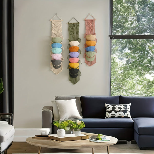 Macrame Hat Rack A