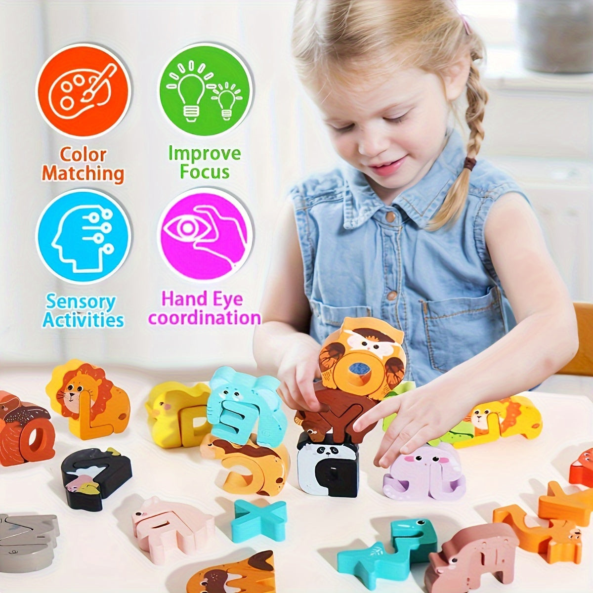 Alphabet Animal Puzzle Set