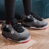 Plush Sneaker Slippers Grey