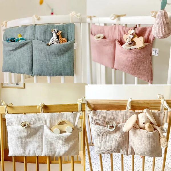 BerryBlue Baby Crib Storage Caddy