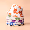 Floral Plush Bucket Hat