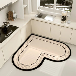 Hearthside Heart Kitchen Corner Mat