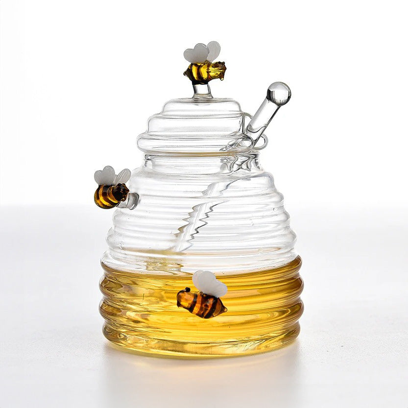 Creststone Bee Hive Honey Jar