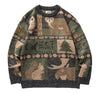3Leaves Forest Friends Vintage Sweater Black / XS