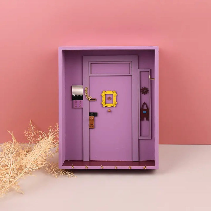 Little Doorway Key Holder Purple