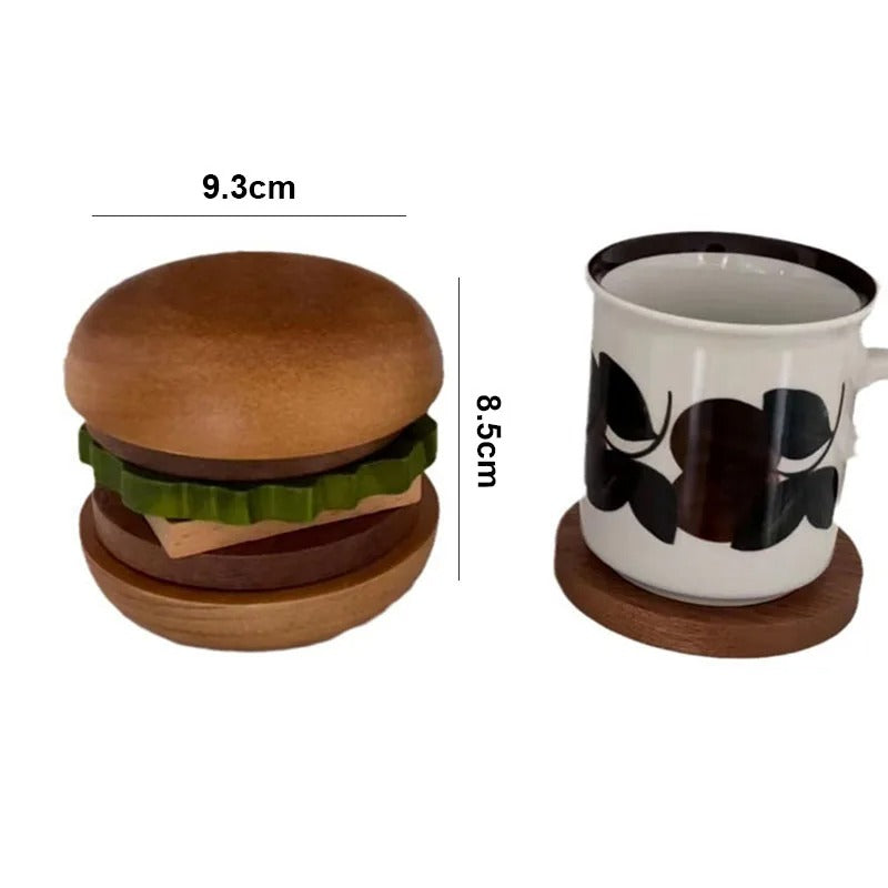 Creststone Cheeseburger Coaster Stack