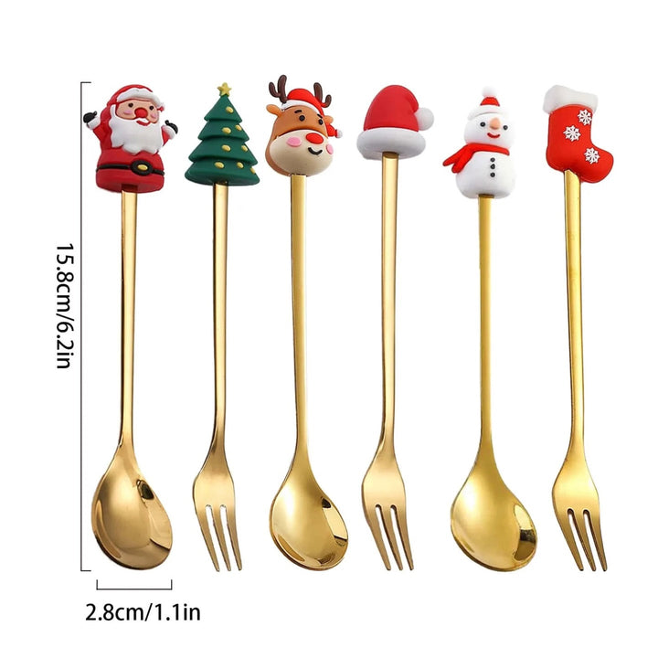 ChefGenius Christmas Cutlery Gift Set