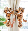 Jungle Animal Friends Curtain Tiebacks Tiger