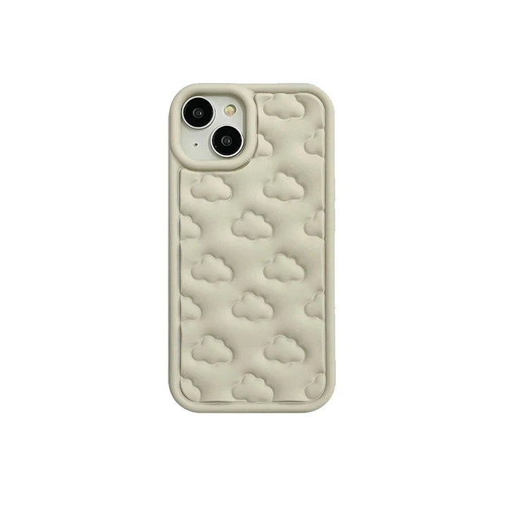 Fluffy Clouds iPhone case White / iPhone 15