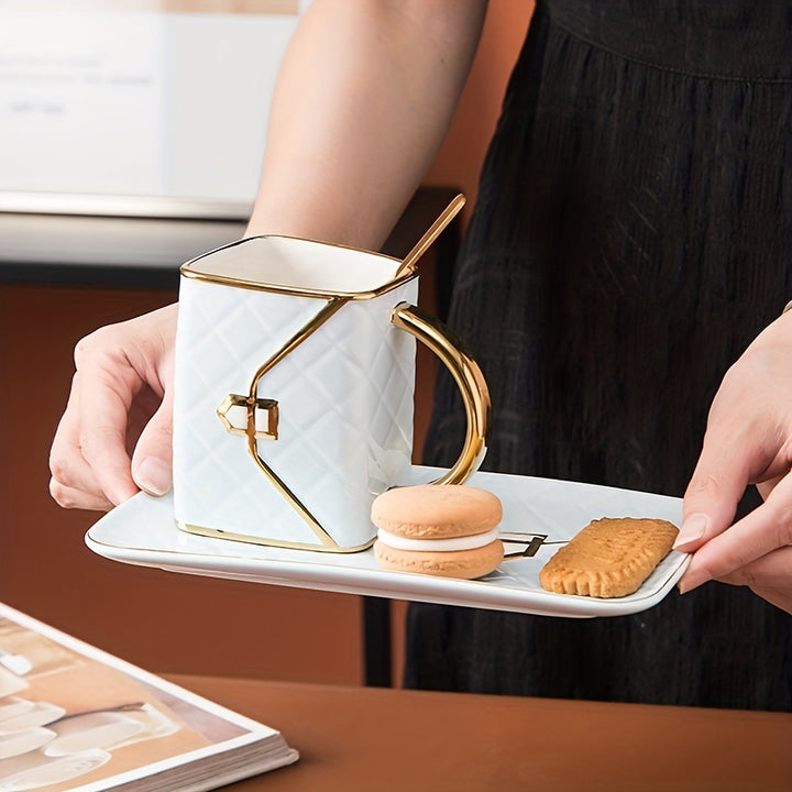 Handbag Coffee Mug Set