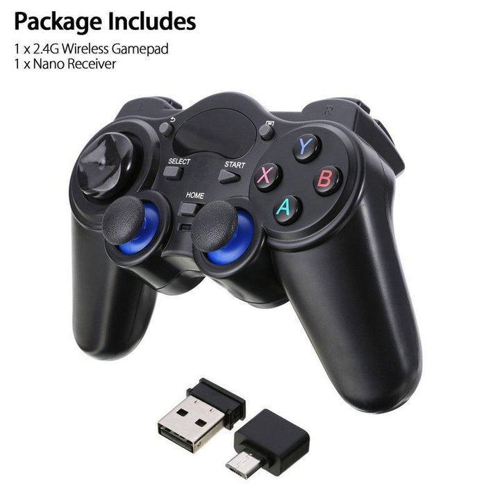 2.4 GHz Wireless Gamepad for PC, Android Black