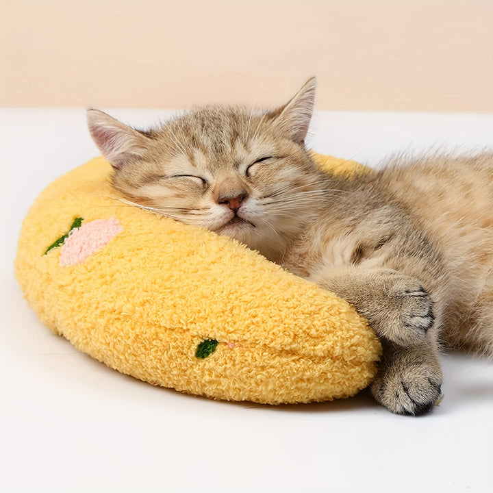 Happy Tails Cat Pillow