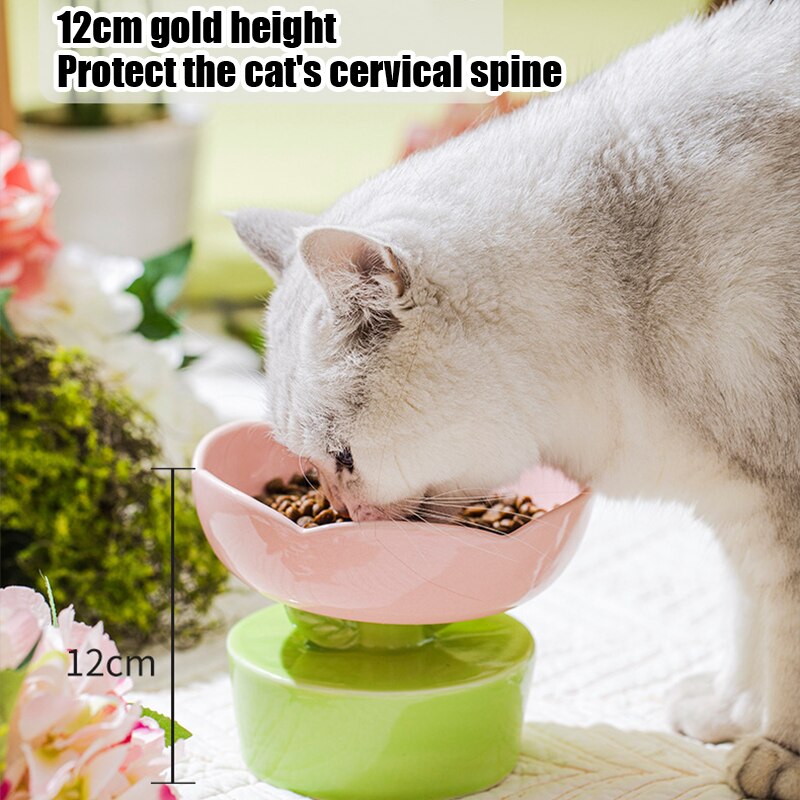 Flower Pet Food Bowl