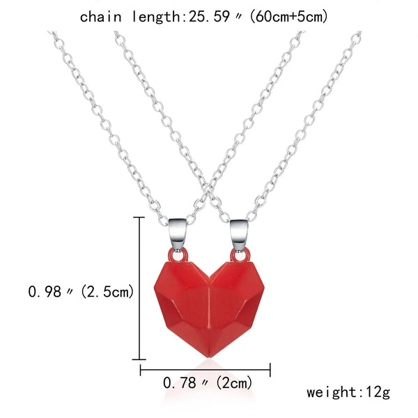 Twin Souls Heart Necklace