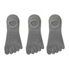 3Leaves Men No-Show Toe Socks (3 Pairs)