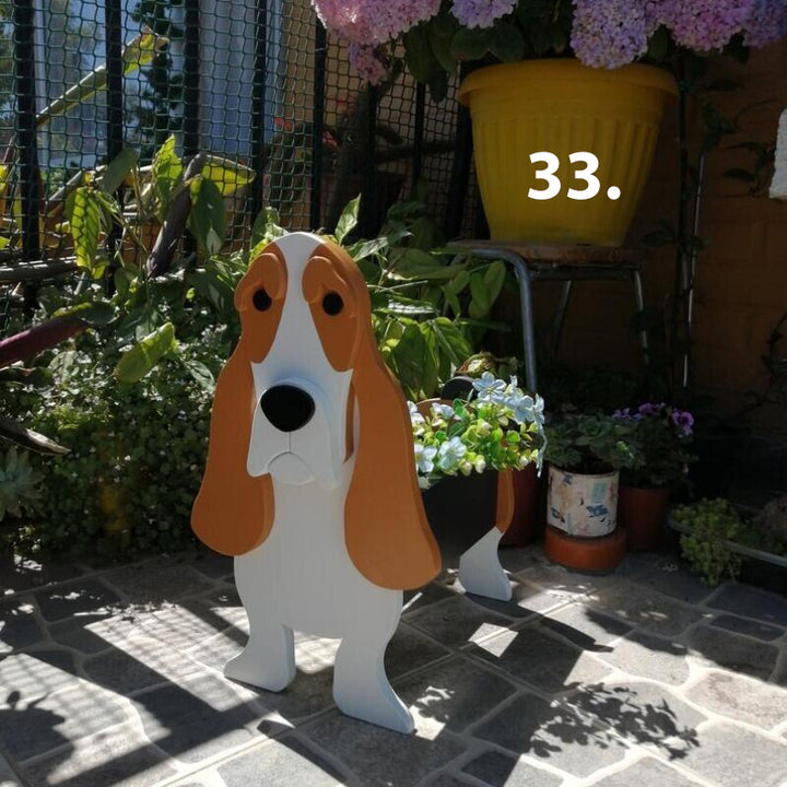 Dog Planter 33 - Basset Hound