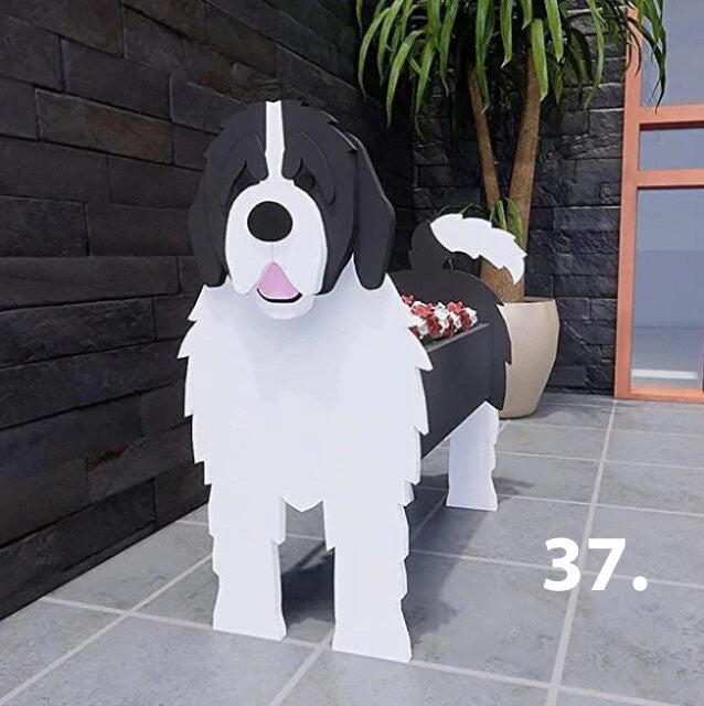 Dog Planter 37 - Saint Bernard