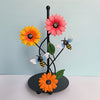 Sunflower Paper Towel Holder Bees