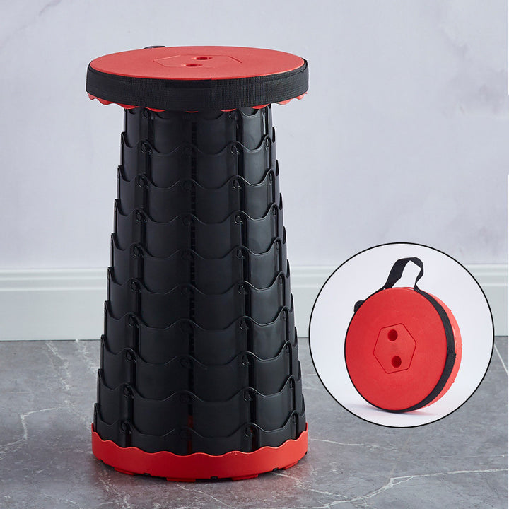 Venture X Portable Stool Red Black