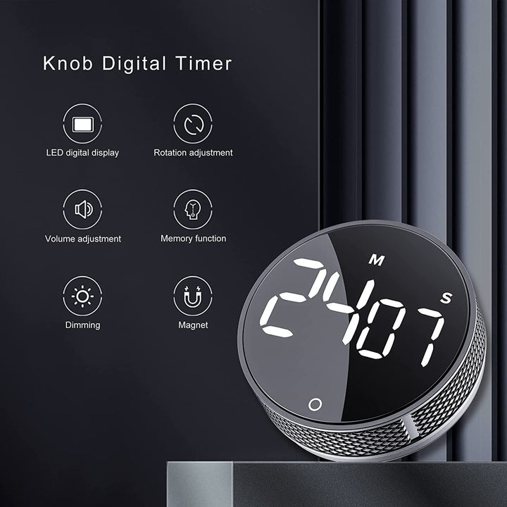 Magnetic Digital Kitchen Timer