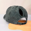 3Leaves Ponytail Baseball Cap Army Green