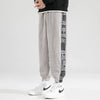 3Leaves Men Paisley Print Corduroy Pants M / Light Grey