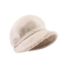 3Leaves Women Beret Hat Beige
