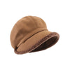 3Leaves Women Beret Hat Caramel