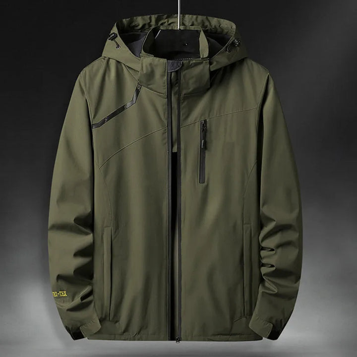 Black Oak Men Weatherproof Jacket Army Green / XS