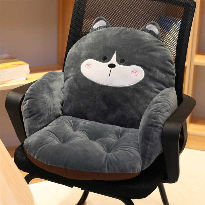 HomeGenius Kawaii Chair Cushion Bear