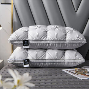 Purely Goose Down Pillows Grey