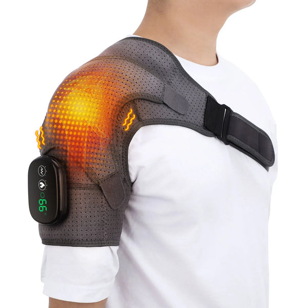 EvoFit Heated Shoulder Brace Massager