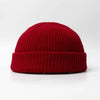 3Leaves Skull Cap Beanie Burgundy