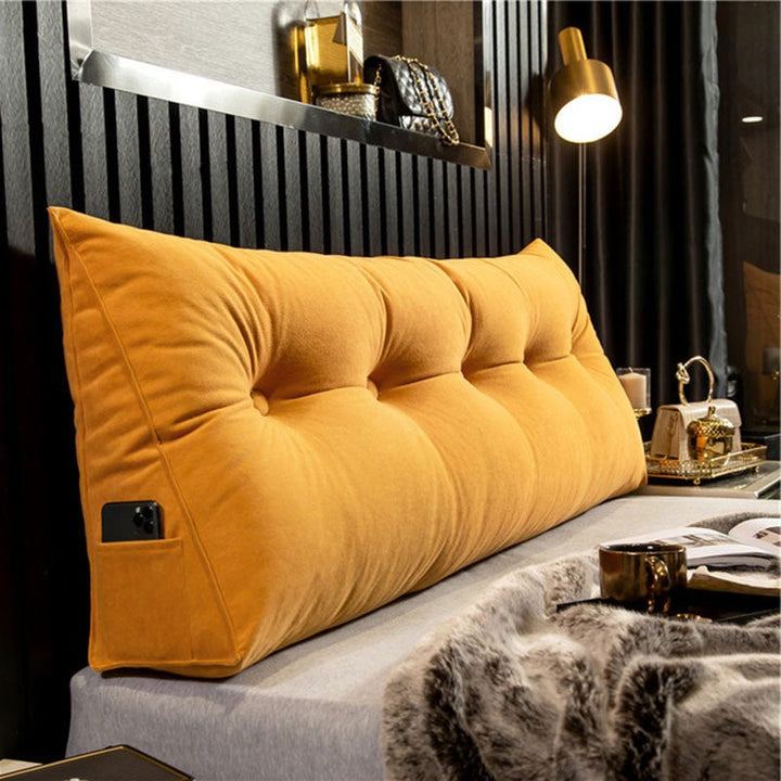 Bed Backrest Pillow Orange / Small