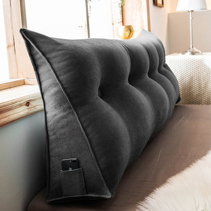 Bed Backrest Pillow Dak Grey / Small